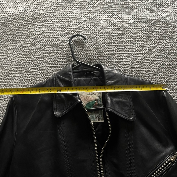 Jigsaw - women’s leather biker jacket - Picture 4 of 6